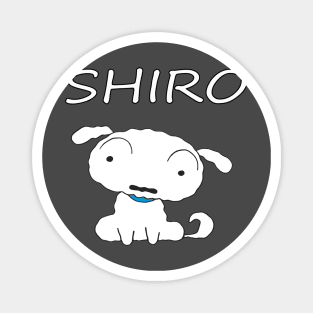 Shiro Shinchan pet dog Crayon Shin chan Magnet